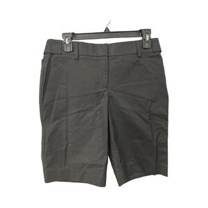 Ann Taylor Lindsay Bermuda Shorts Womens Size‎ 6 Black Pockets New